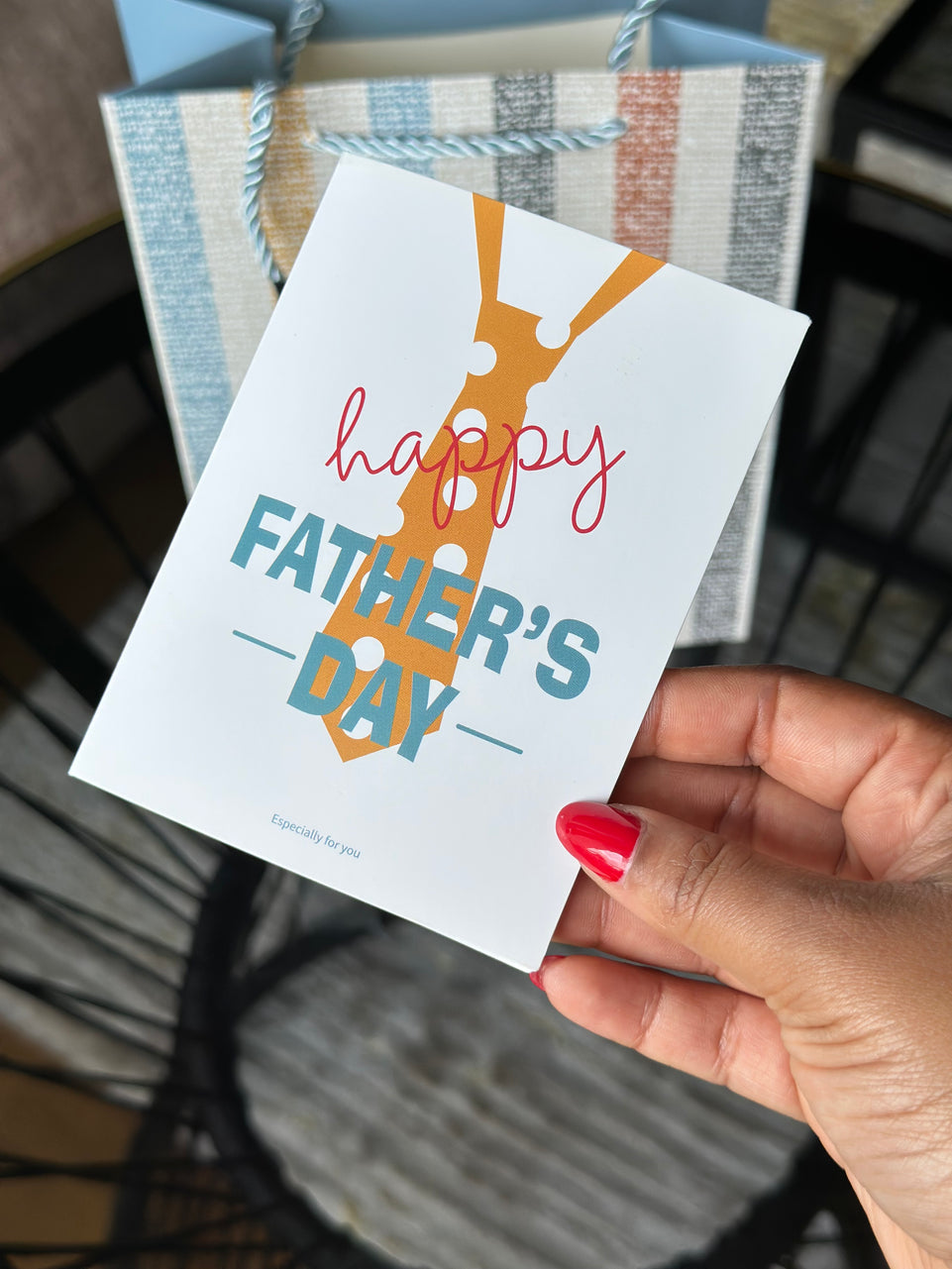 Father's Day Card - Handwritten Style Greeting Card | Bend the Trend