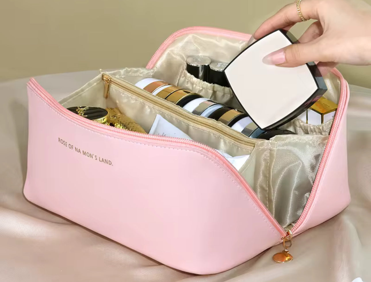 Rose Luxe Travel Vanity Case travel Make up organizer,Travel Organizer