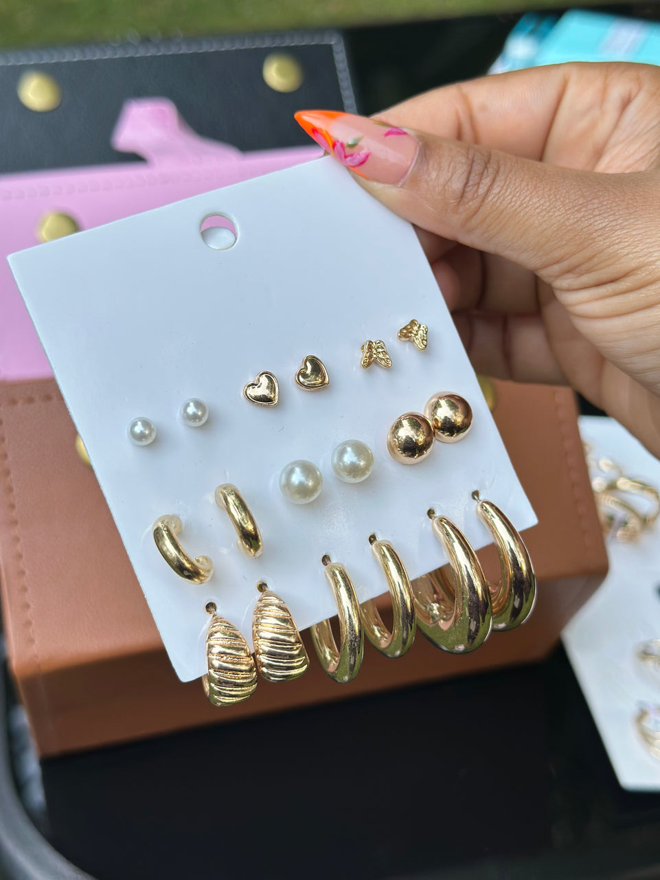 Earring Set for Women - Swirl, Butterfly & Love Shape Earrings | Bend the Trend