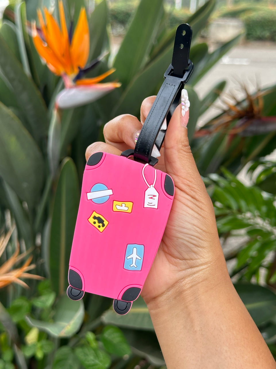 Luggage Tag - Mini Suitcase Shaped Travel Tag | Bend the Trend