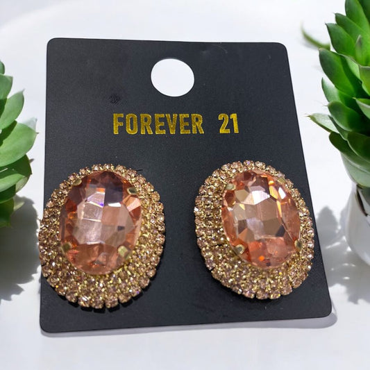 Crystal Drop Earrings - Teardrop Hoop Earrings for Women | Bend the Trend