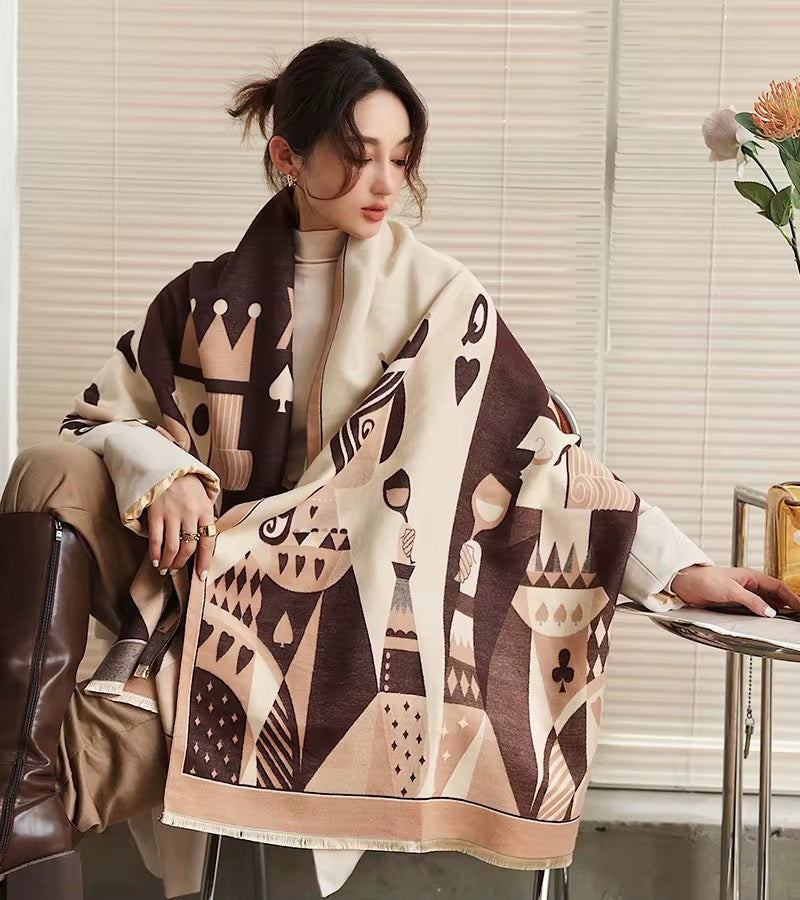 Cashmere Scarf - Luxury Soft Wool - Bend the Trend