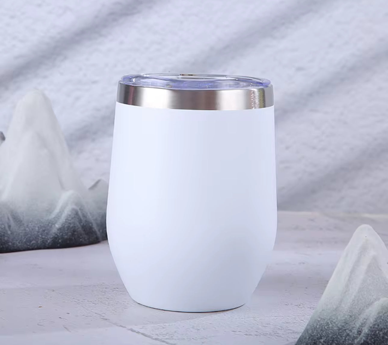 Stainless Steel Tumbler - Egg Shaped Wine Tumbler | Bend the Trend