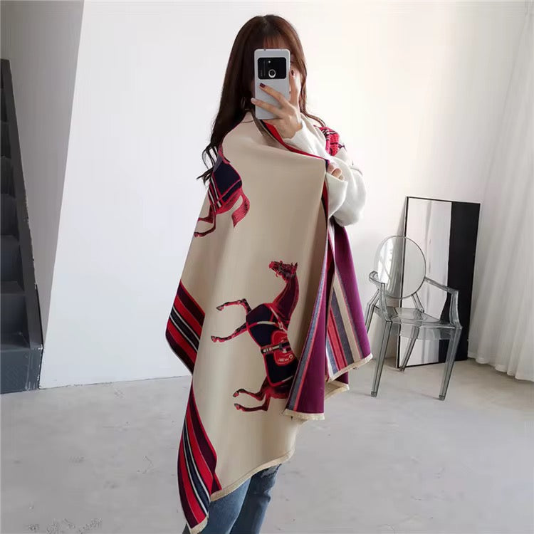 Cashmere Scarf - Luxury Soft Wool - Bend the Trend