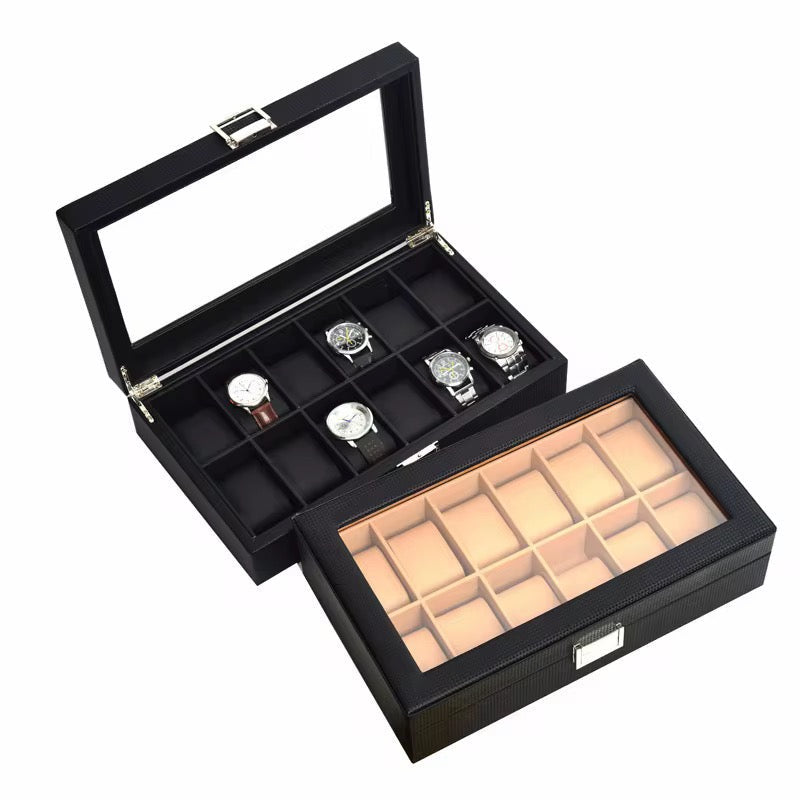 Watch Box - 12 Slot Luxury Watch Organizer | Bend the Trend