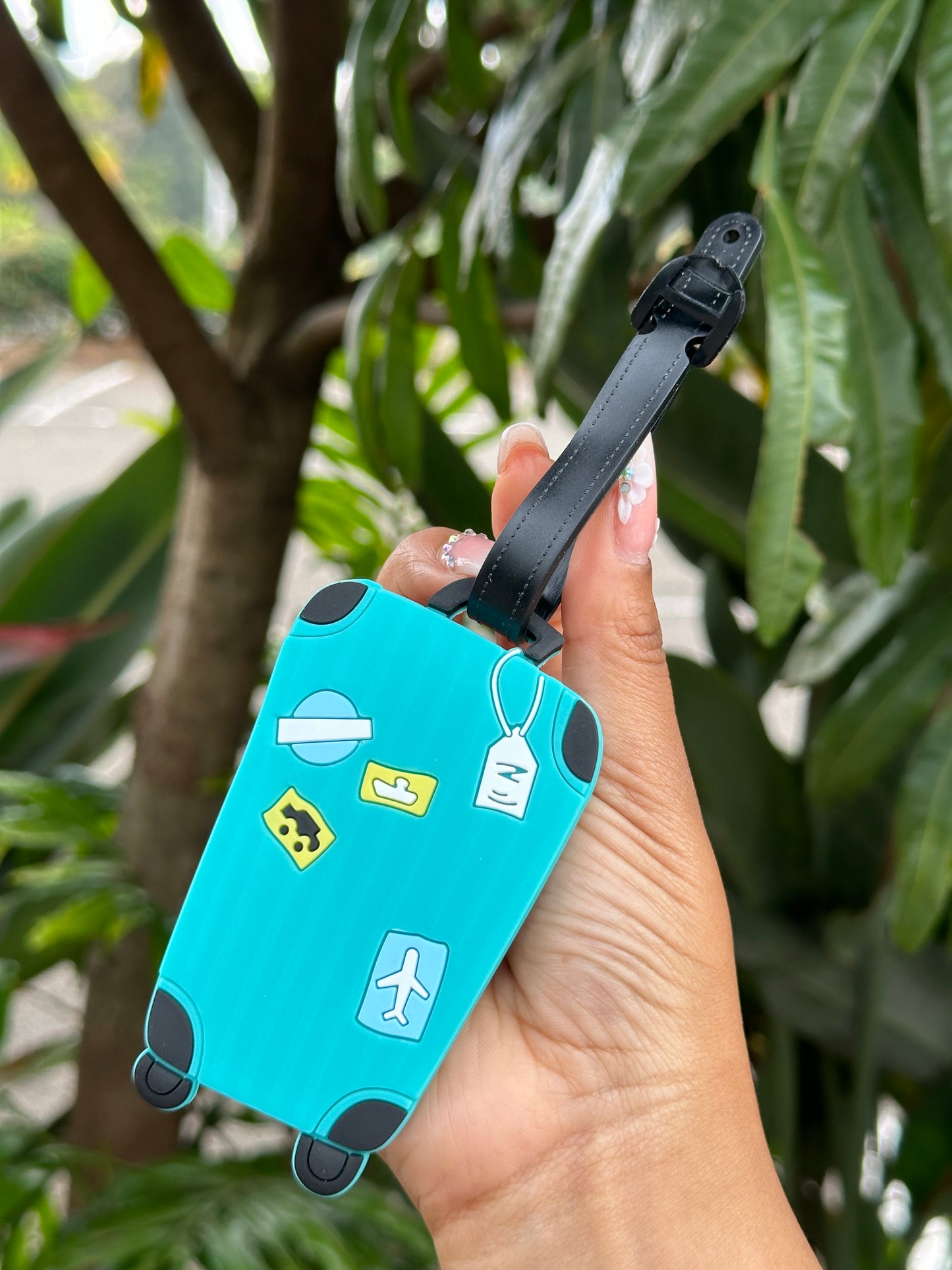 Luggage Tag - Mini Suitcase Shaped Travel Tag | Bend the Trend