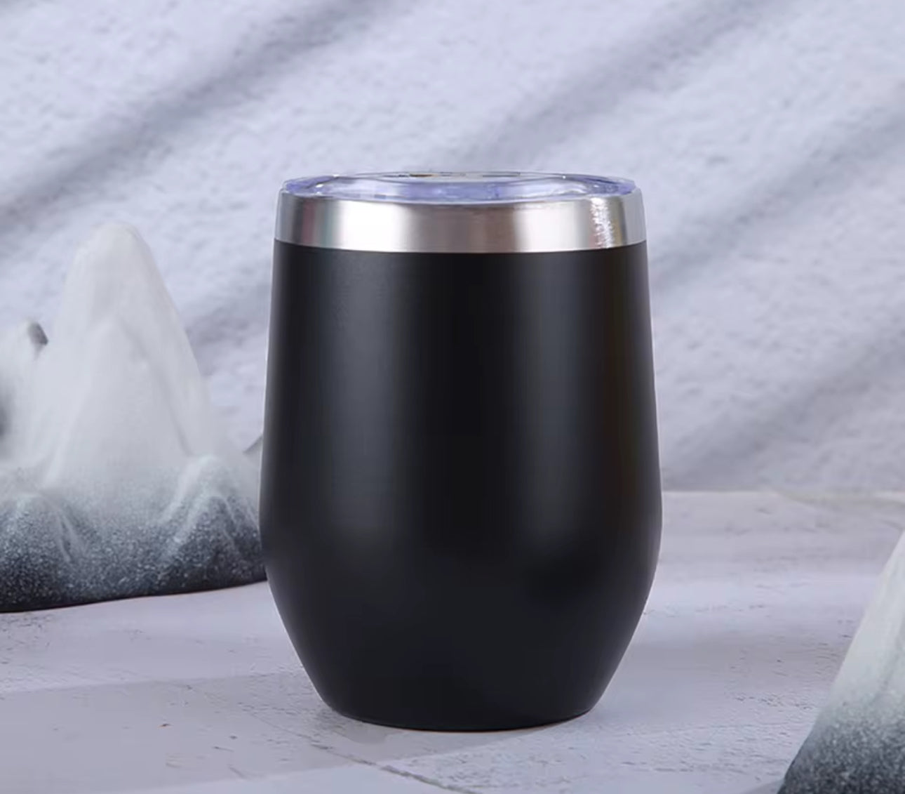 Stainless Steel Tumbler - Egg Shaped Wine Tumbler | Bend the Trend