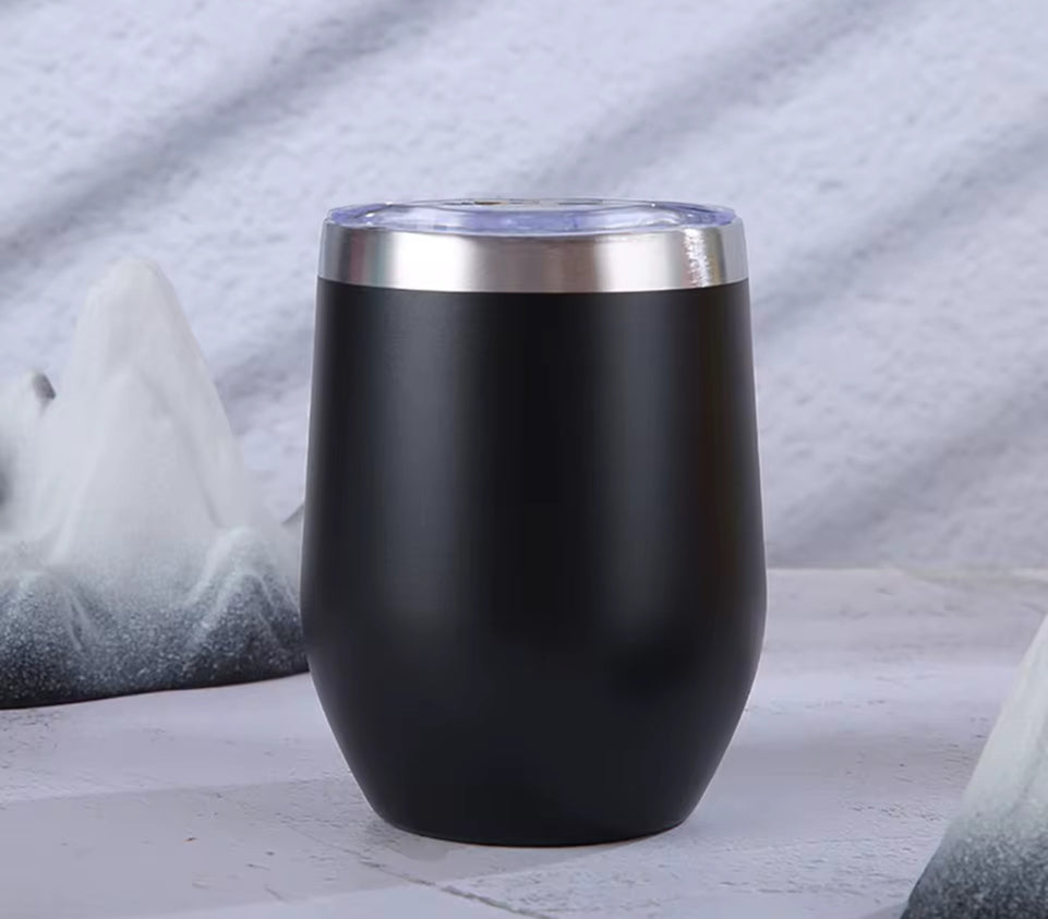 Stainless Steel Tumbler - Egg Shaped Wine Tumbler | Bend the Trend