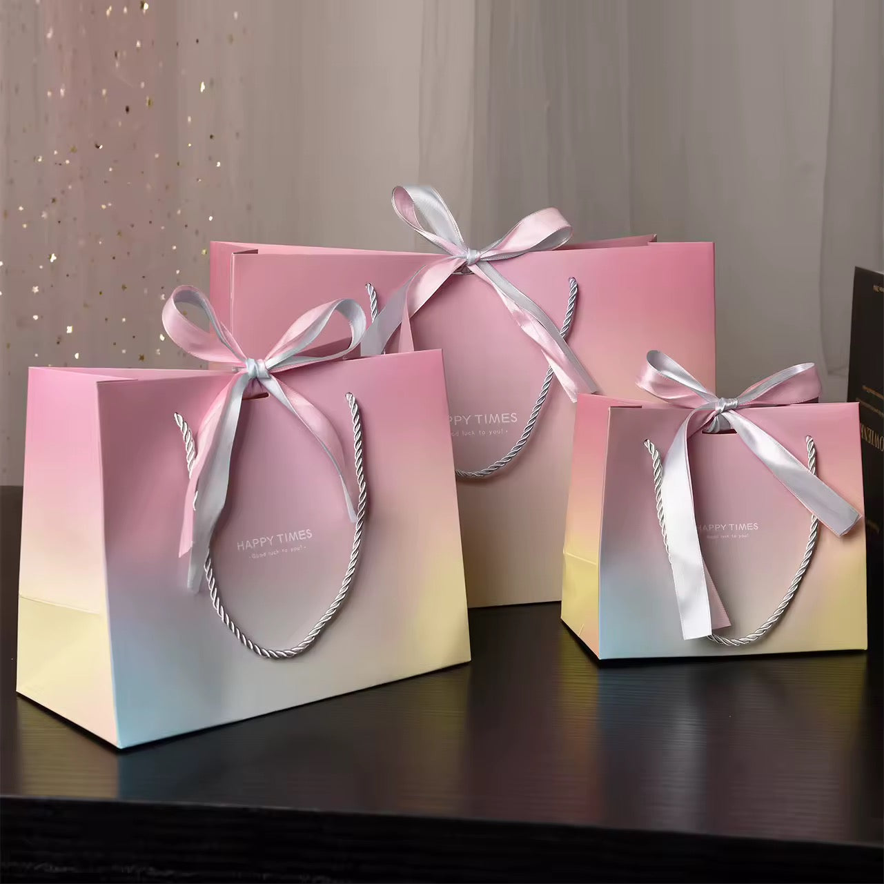 Gift bag, Happy Times Gradient Gift Bag.