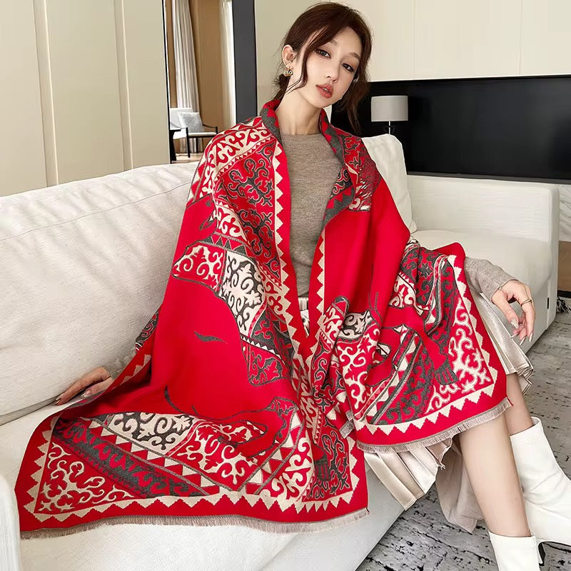 Cashmere Scarf - Luxury Soft Wool - Bend the Trend