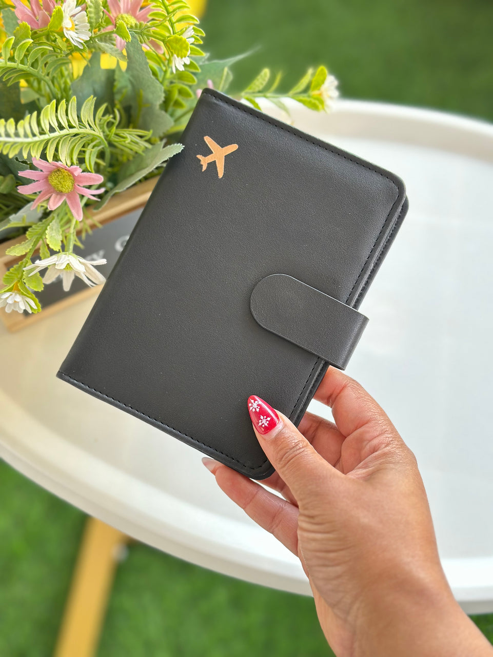 Passport Holder - PU Leather Travel Wallet with Clip | Bend the Trend