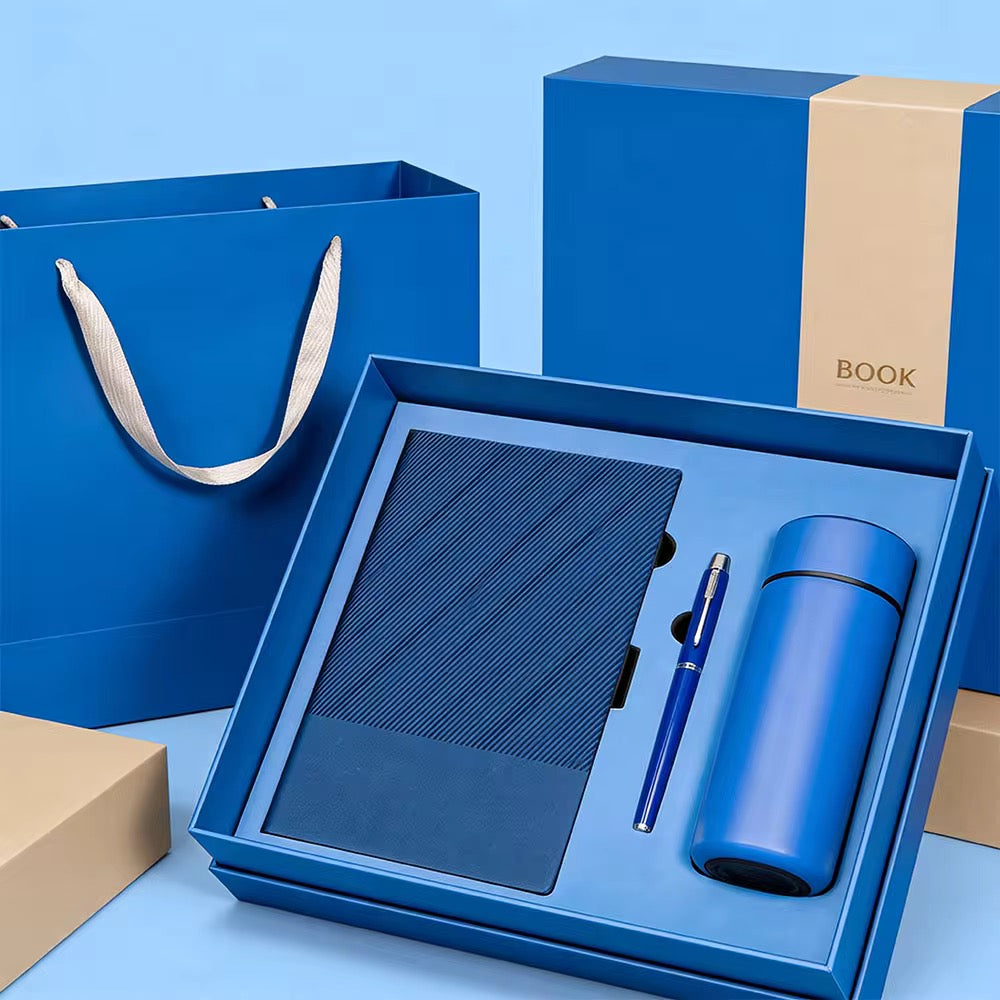 Executive Gift Set – Notebook, Pen & Insulate Travel Tumbler.