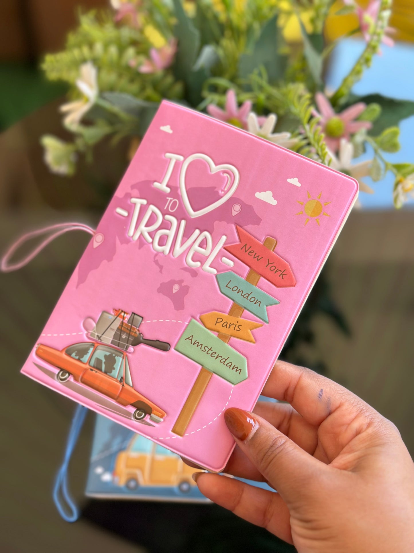 Passport Cover I love travel travel accessories