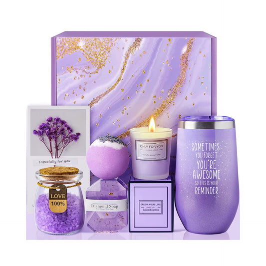 Gift Set Lavender Luxe Self-Care Gift Box