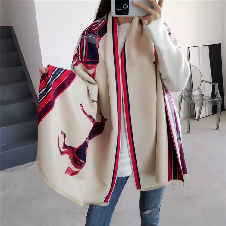 Cashmere Scarf - Luxury Soft Wool - Bend the Trend
