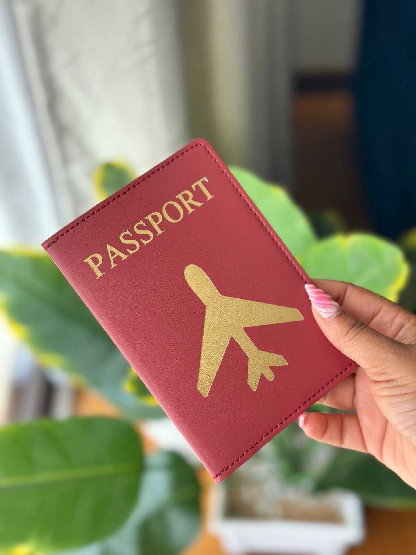 Passport Cover flight aeroplane travel accesories