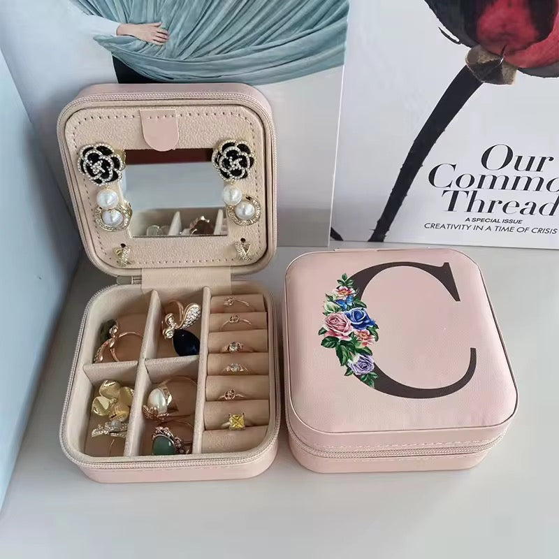 Jewelry Organizer Custom Names Alphabet