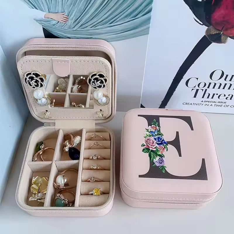 Jewelry Organizer Custom Names Alphabet
