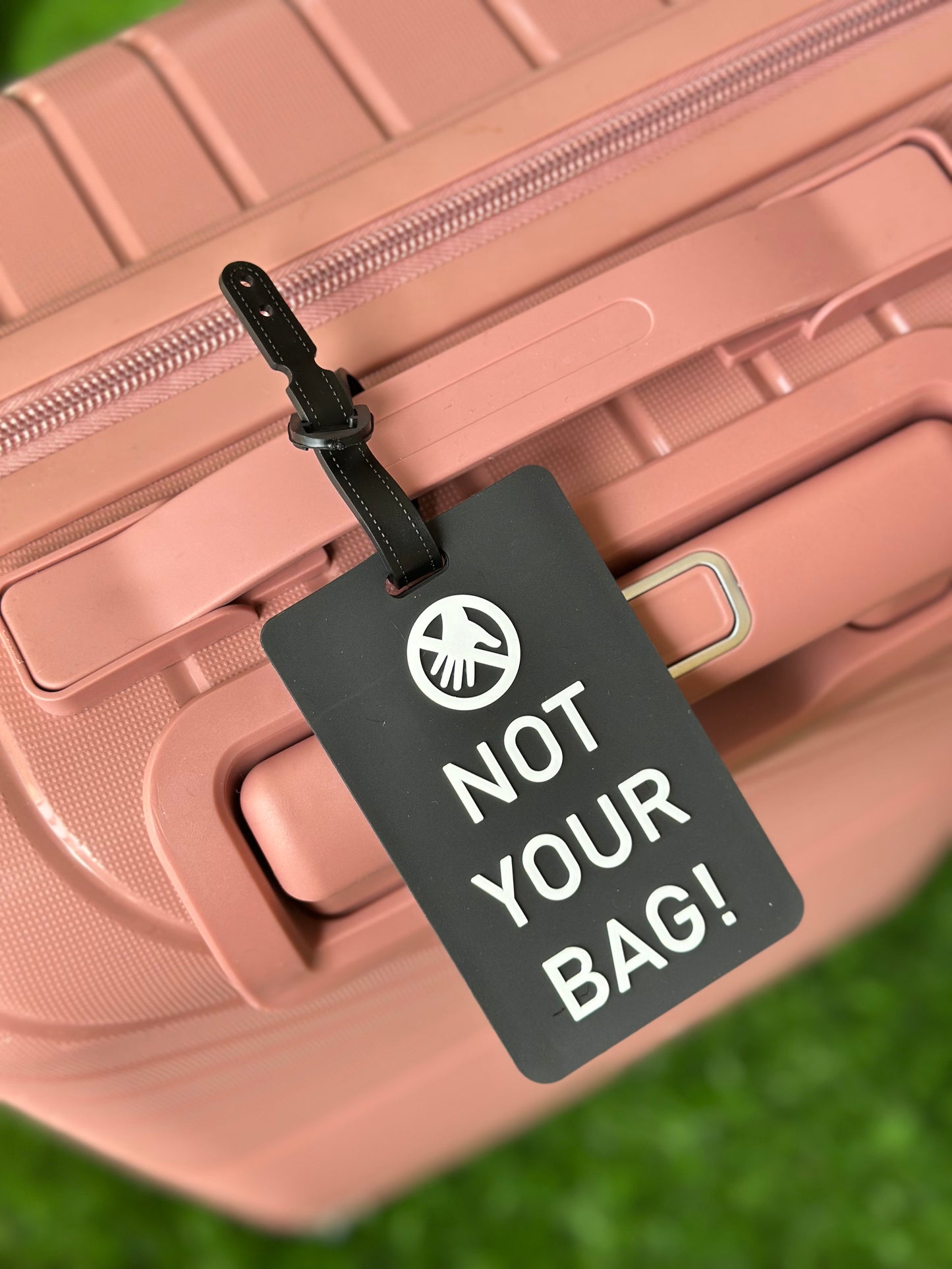Luggage Tag - Funny "Not Your Bag" Customizable Tag | Bend the Trend