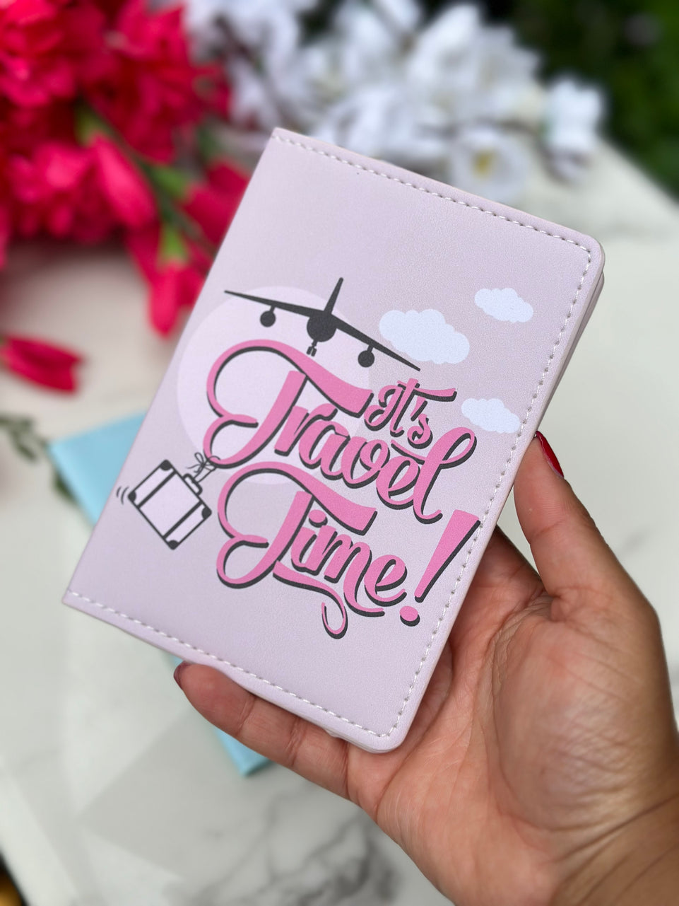 Passport Cover - "It's Travel Time" Travel Wallet | Bend the Trend