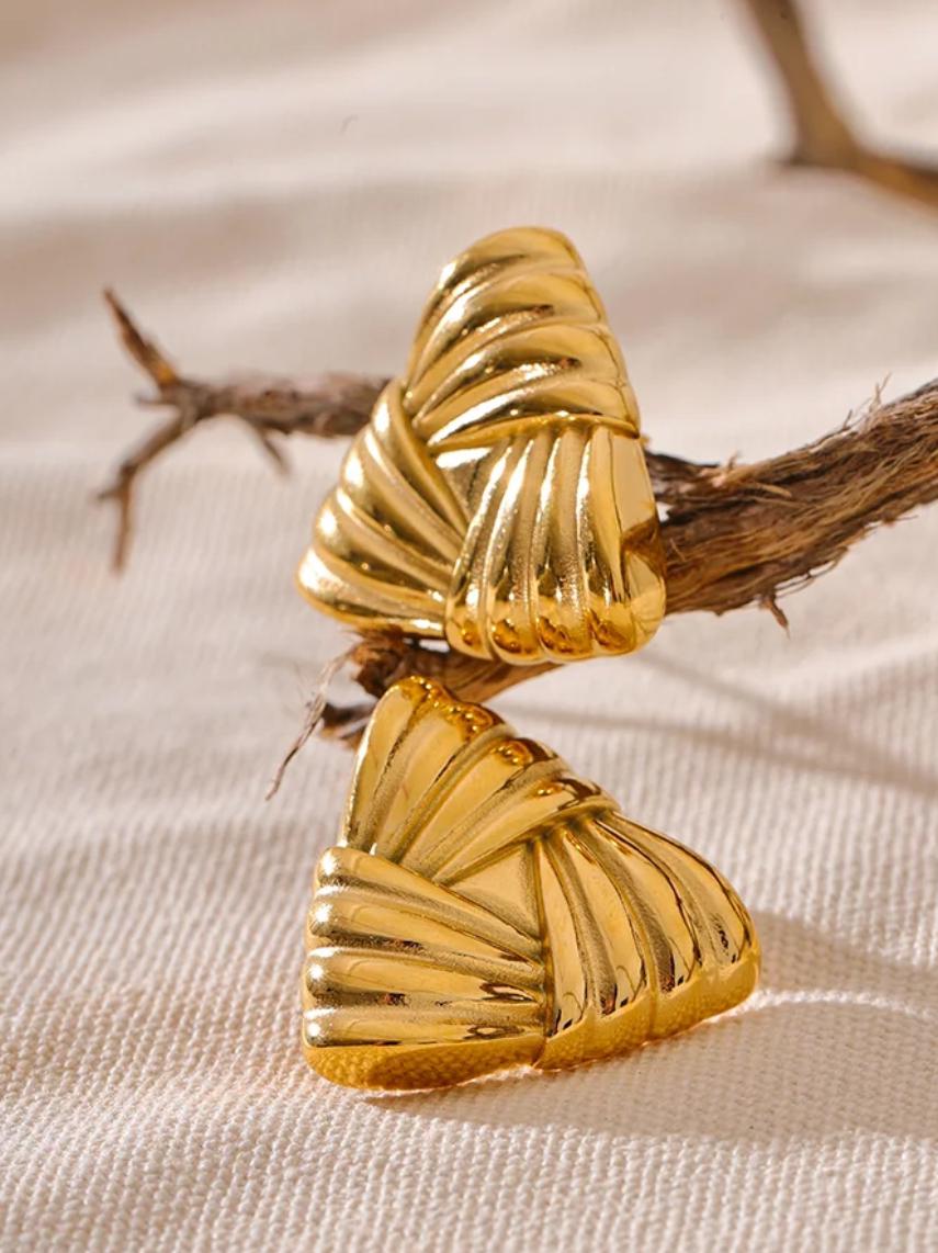 Stud Earrings - Micro Engraved Secret Design Studs | Bend the Trend