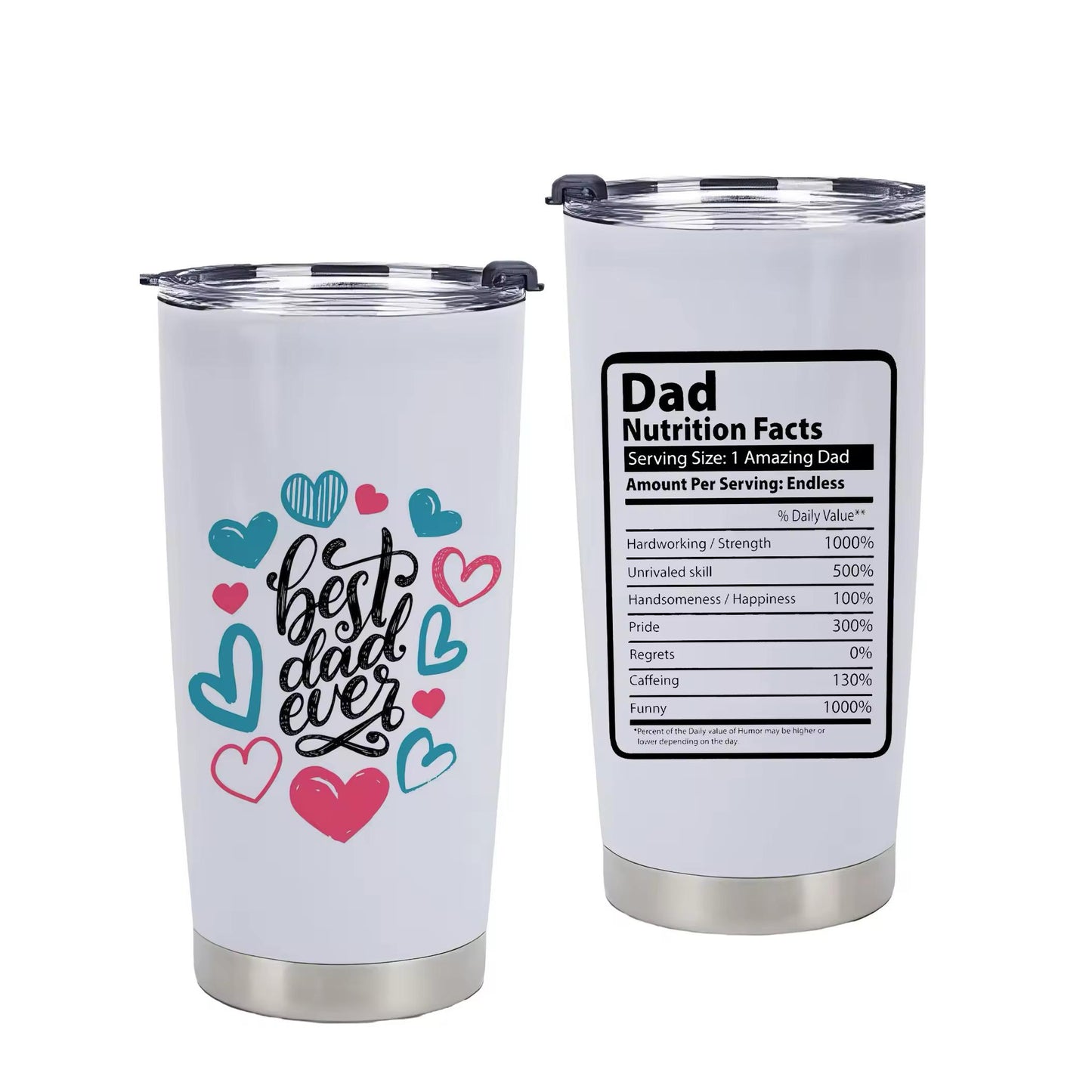Father’s Day Tumbler – “The Hero Tumbler Fathers day