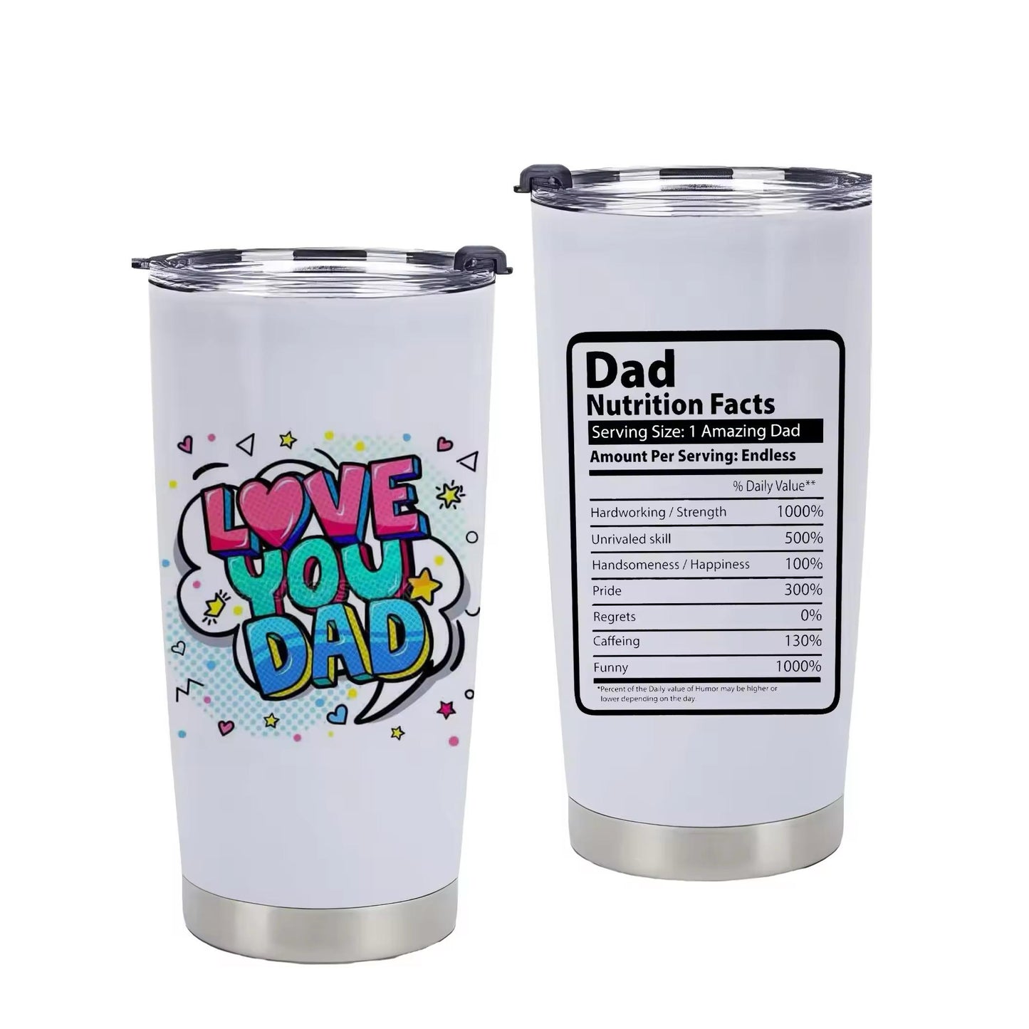 Father’s Day Tumbler – “The Hero Tumbler Fathers day