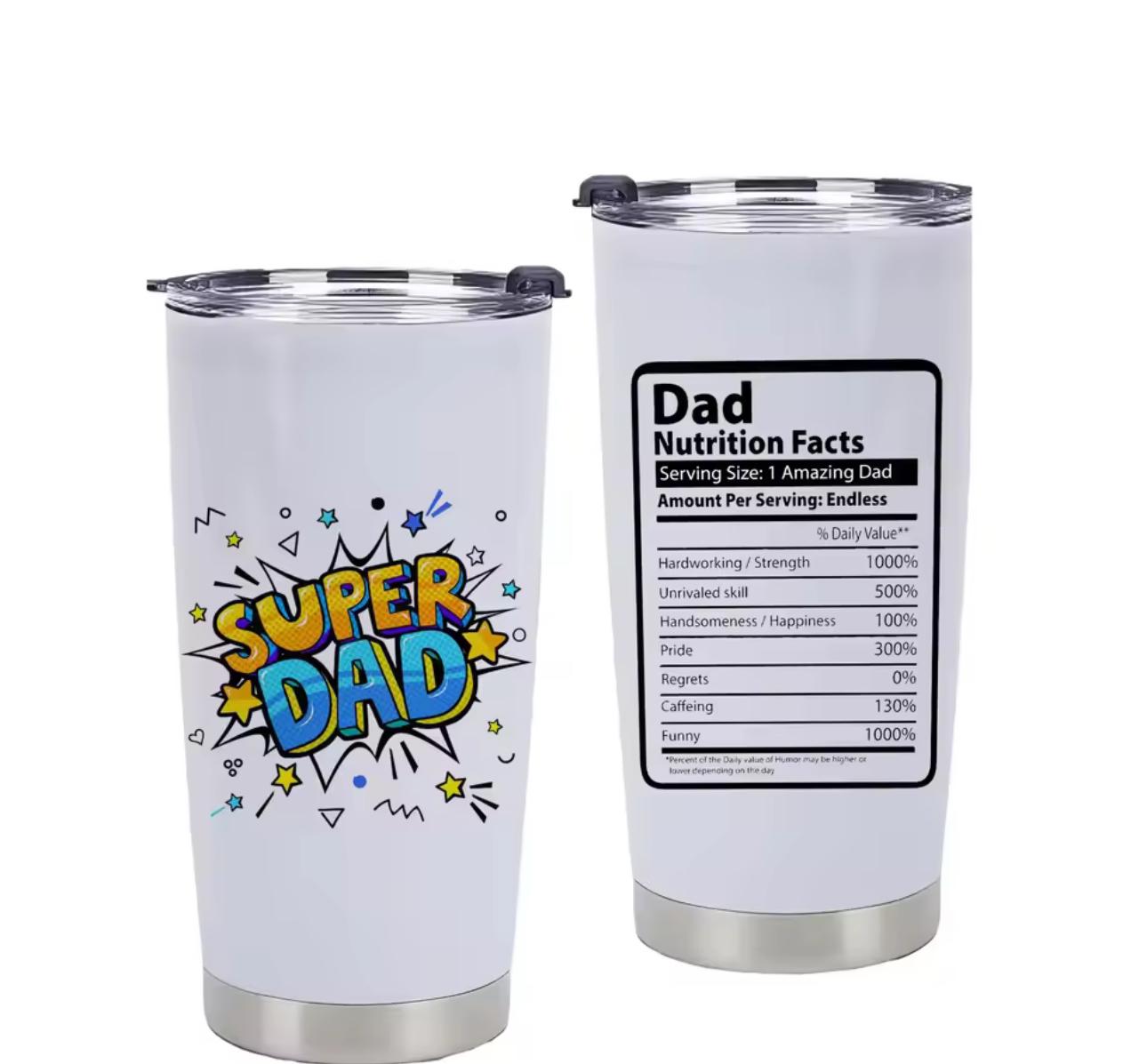 Father’s Day Tumbler – “The Hero Tumbler Fathers day