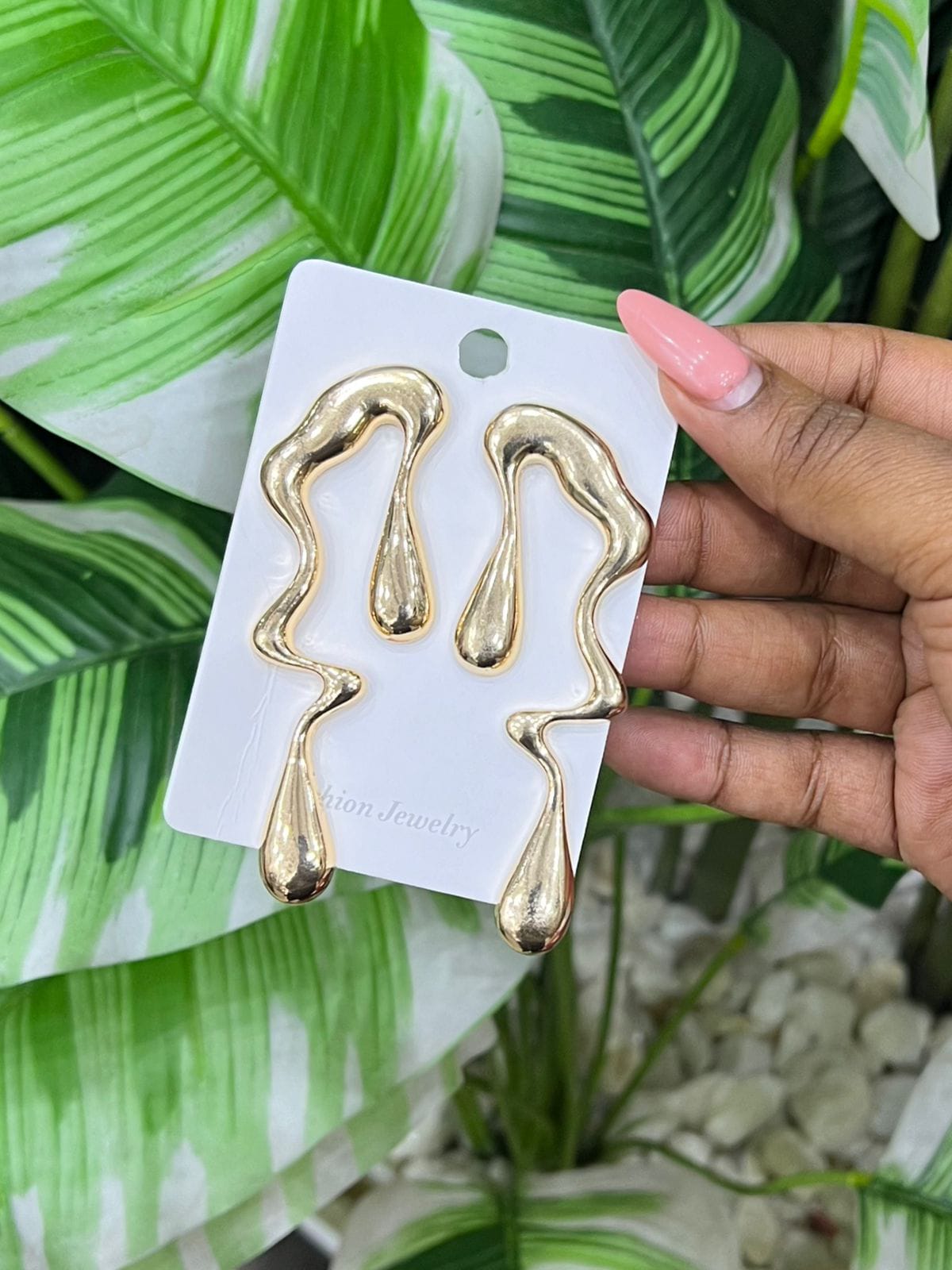 Earring statement irregular