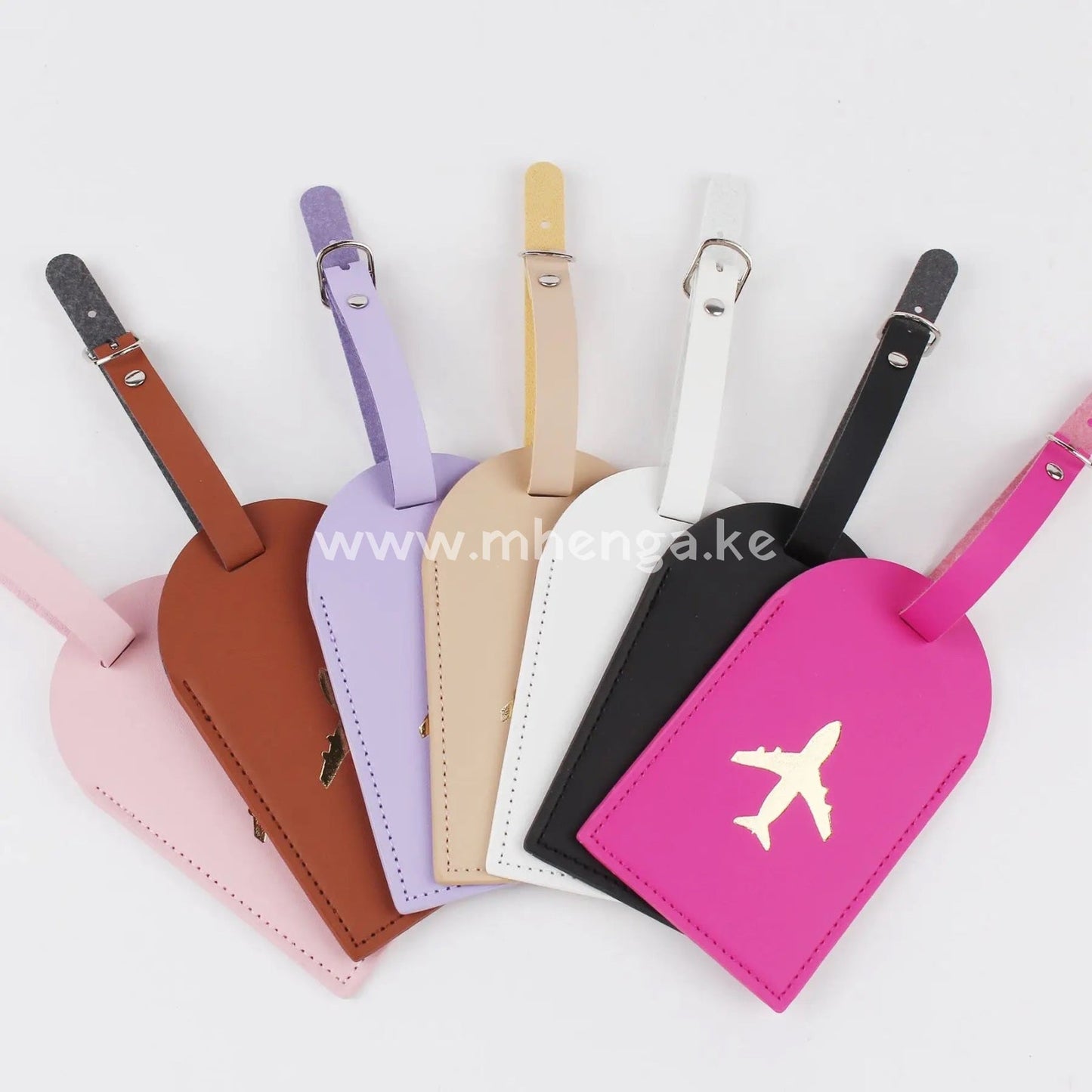 Luggage tag plane design