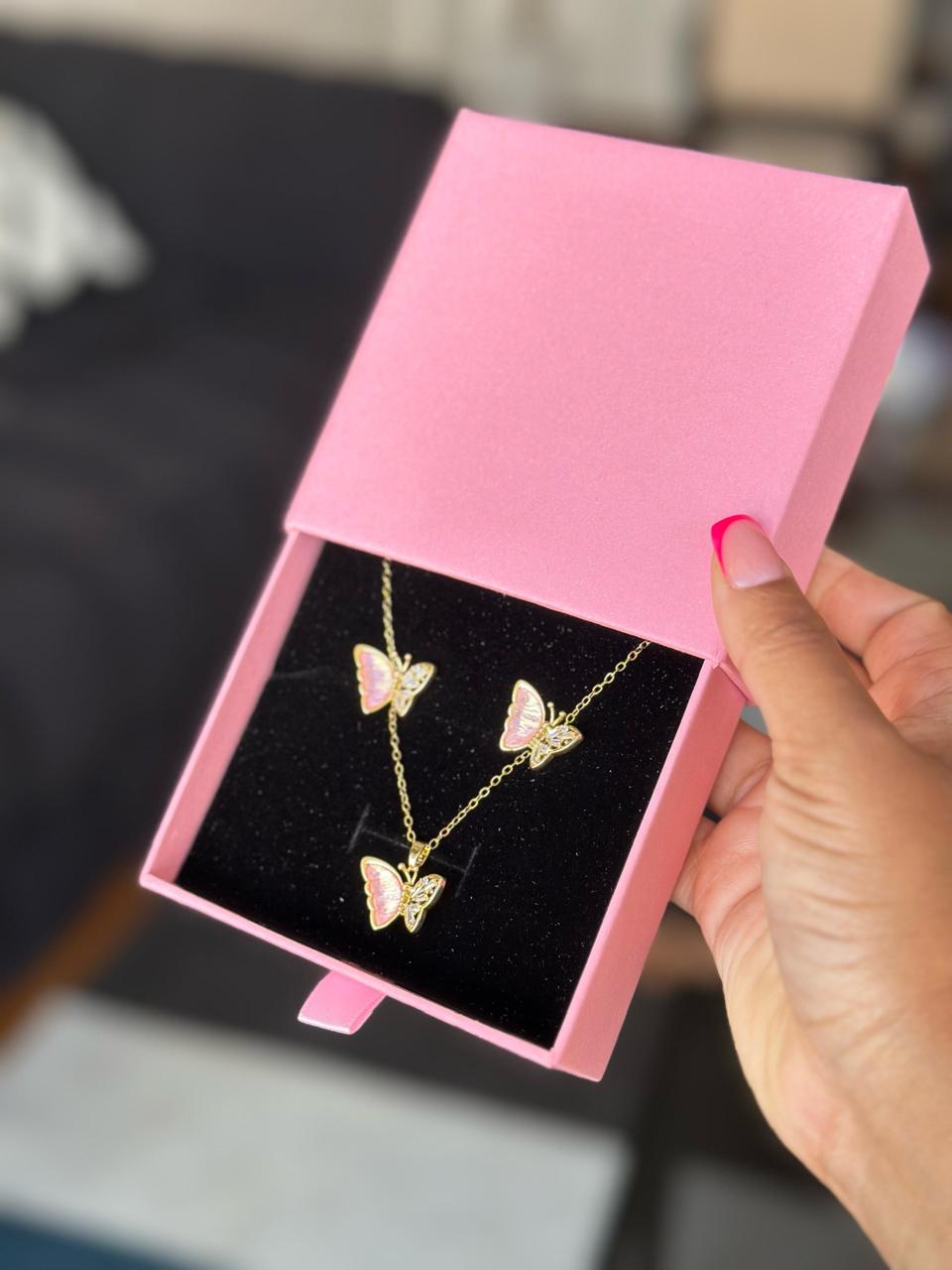 Jewelry Sets ,Necklace ,Chain,Earrings Gift set chain and earrings Stainless steel Hypoallergenic