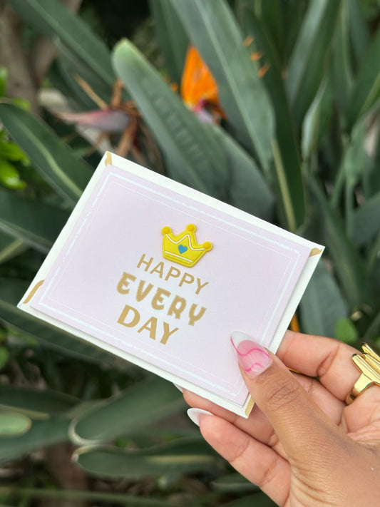 Everyday Greeting Card - Happy Everyday Blank Card | Bend the Trend