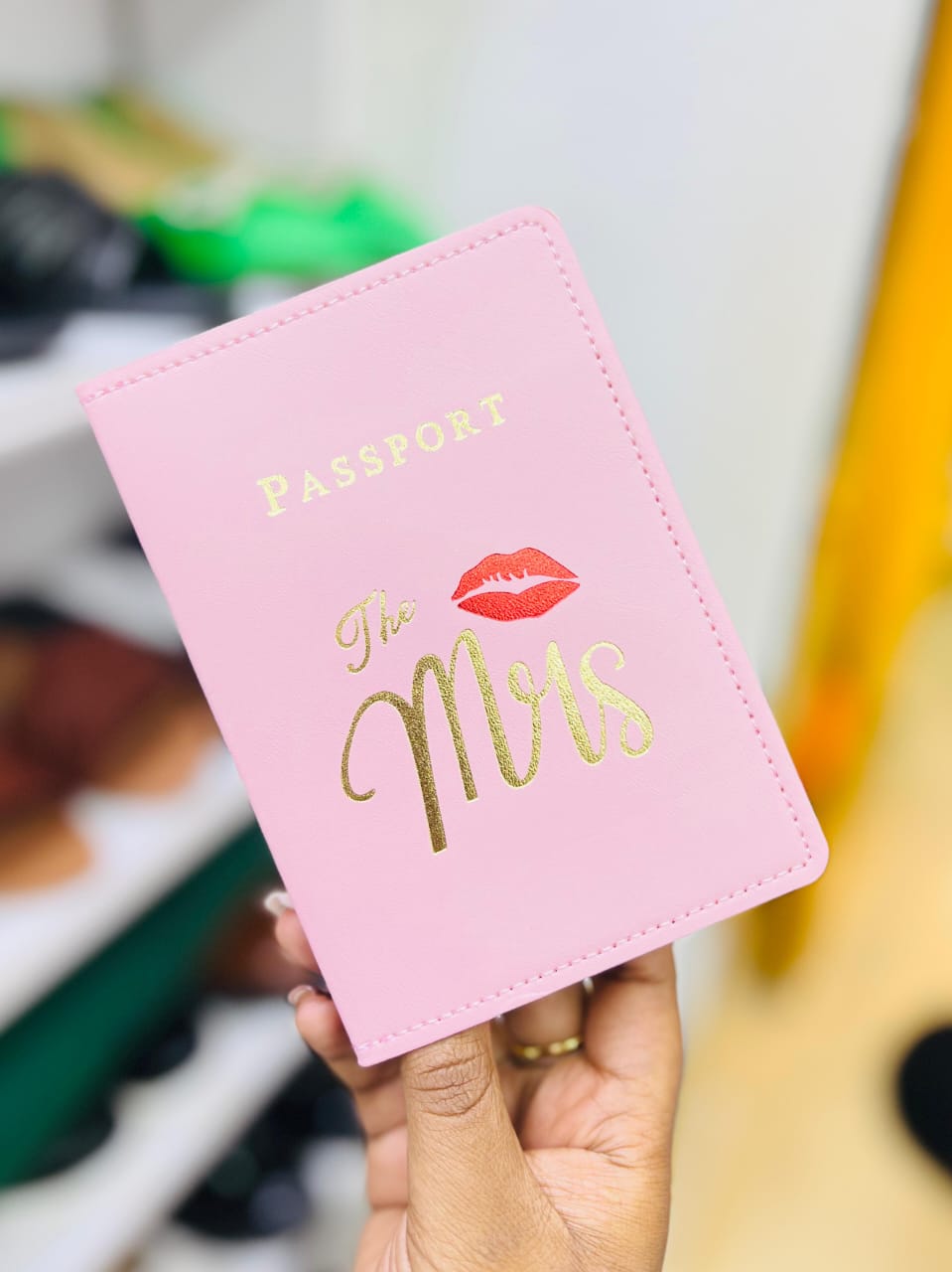 Passport Cover Set - Mr & Mrs Couple's Passport Holder | Bend the Trend