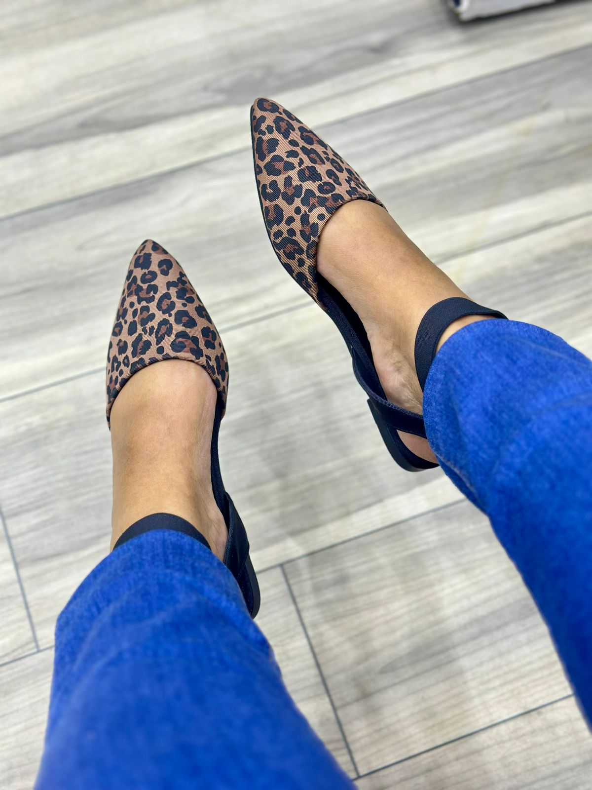 Assorted flat shoes