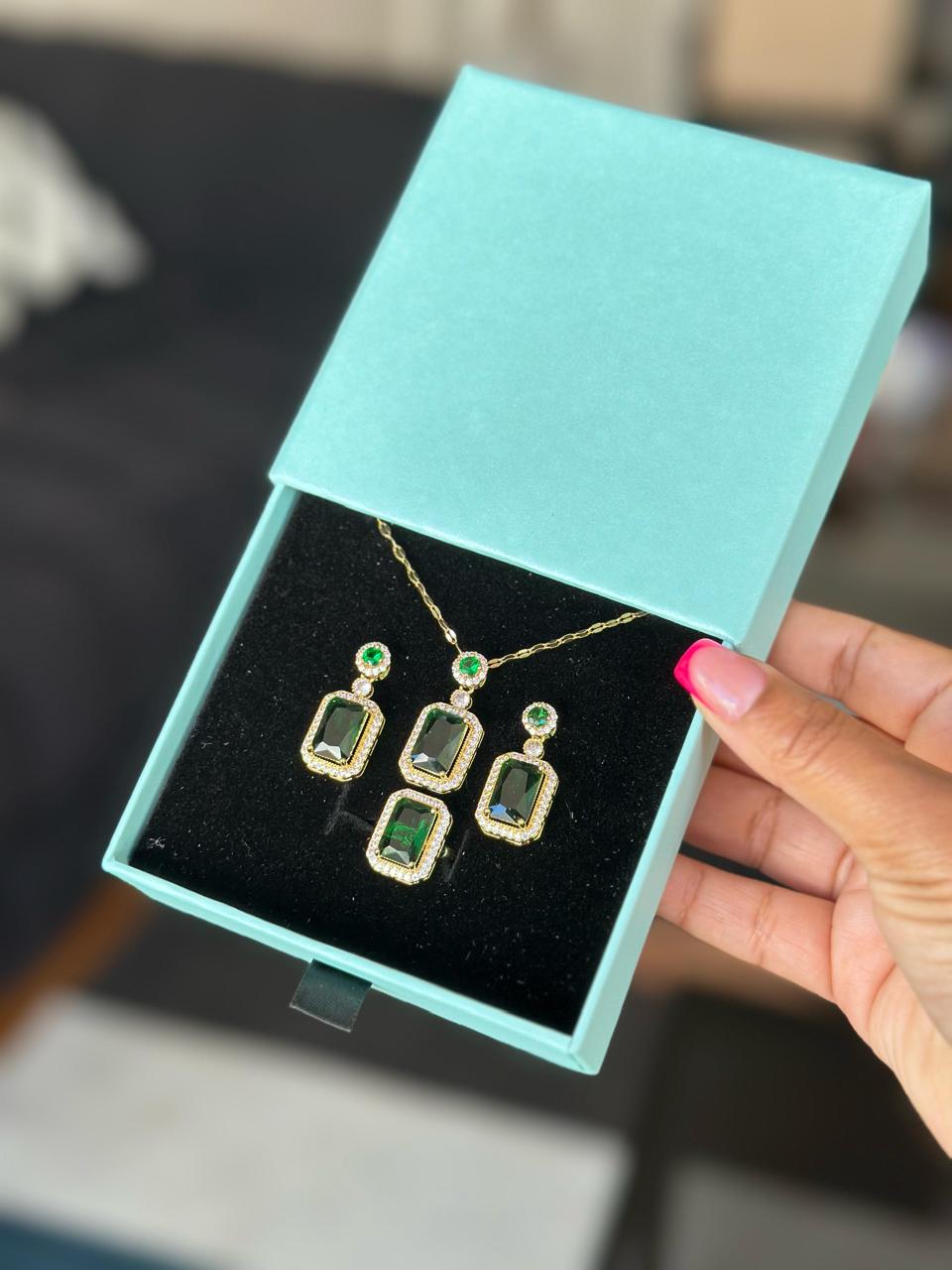 Jewelry Sets ,Necklace ,Chain,Earrings Gift set chain and earrings Stainless steel Hypoallergenic