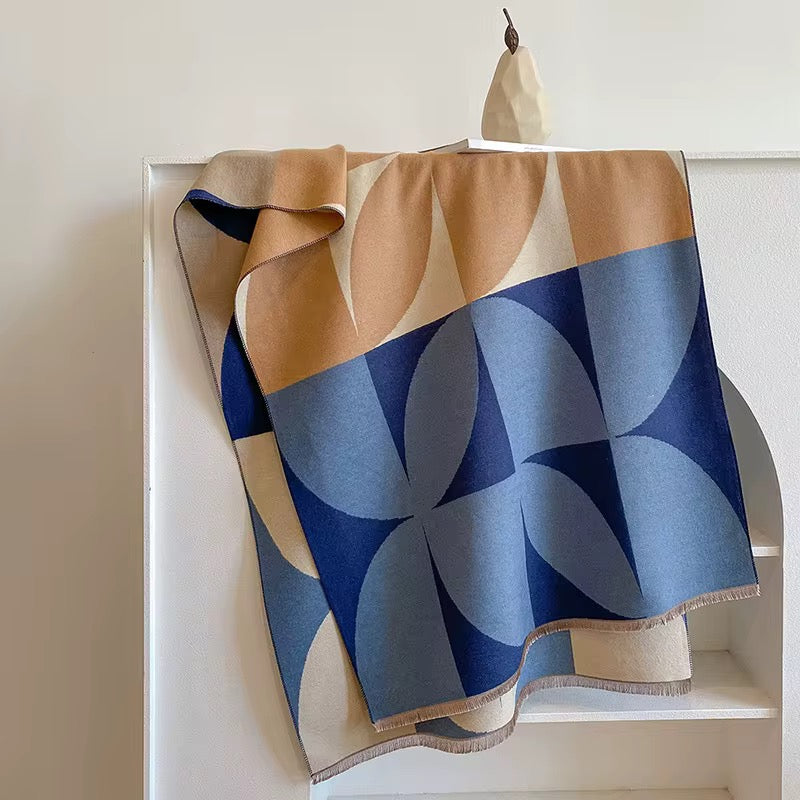Cashmere Scarf - Luxury Soft Wool - Bend the Trend Poncho,Scarves