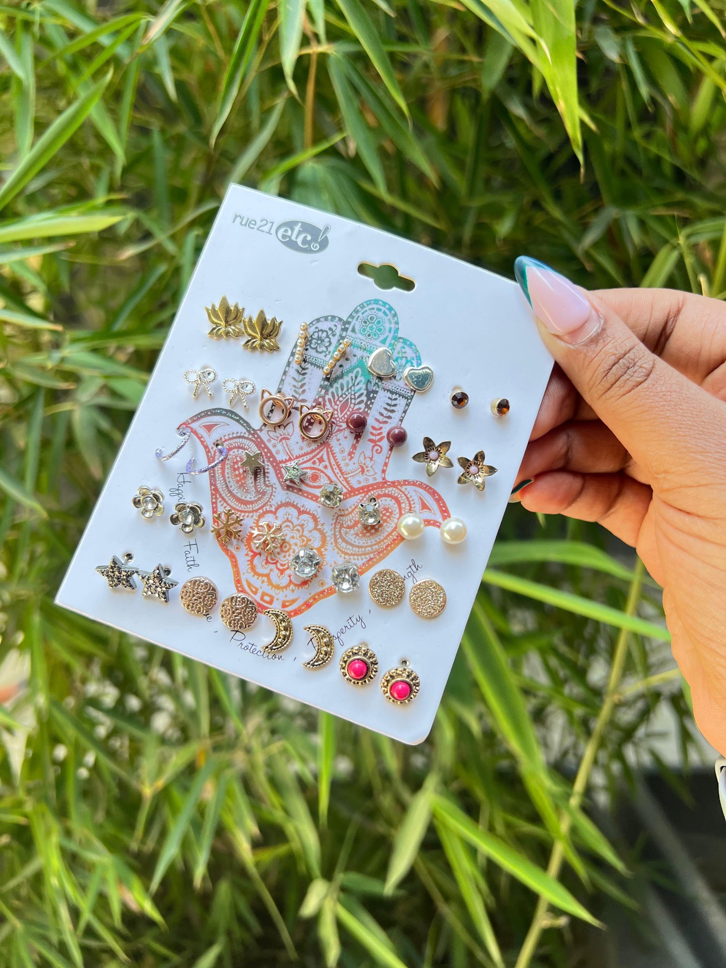 Celestial Charm Earrings Set