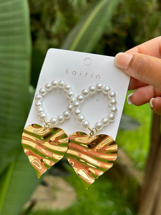 Modernist Bead Drops Earrings