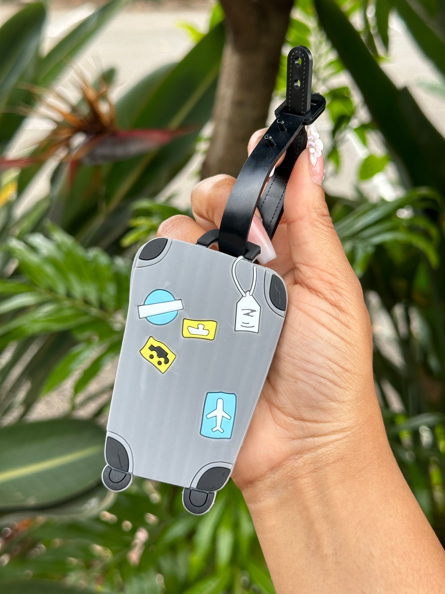 Luggage Tag - Mini Suitcase Shaped Travel Tag | Bend the Trend