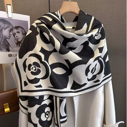 Cashmere Scarf - Luxury Soft Wool - Bend the Trend Poncho,Scarves