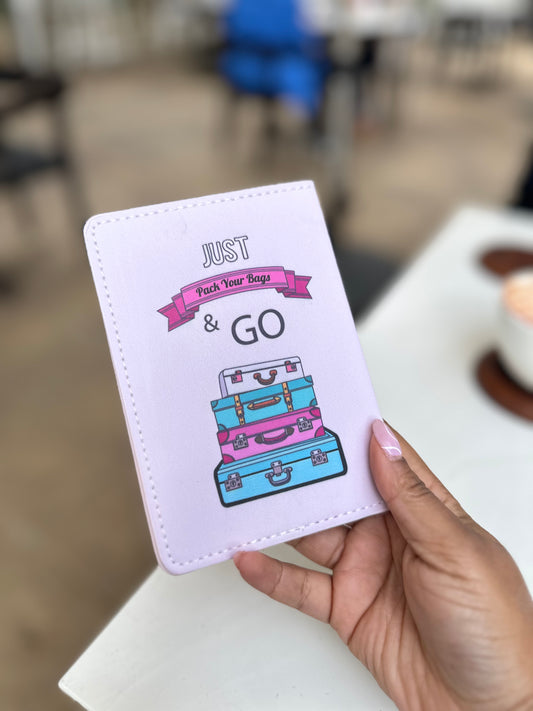 Passport Cover Just go travel accessories
