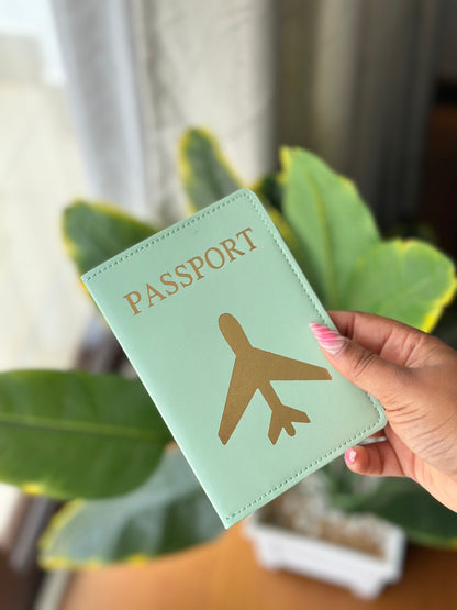 Business Passport Cover - PU Leather Travel Wallet | Bend the Trend