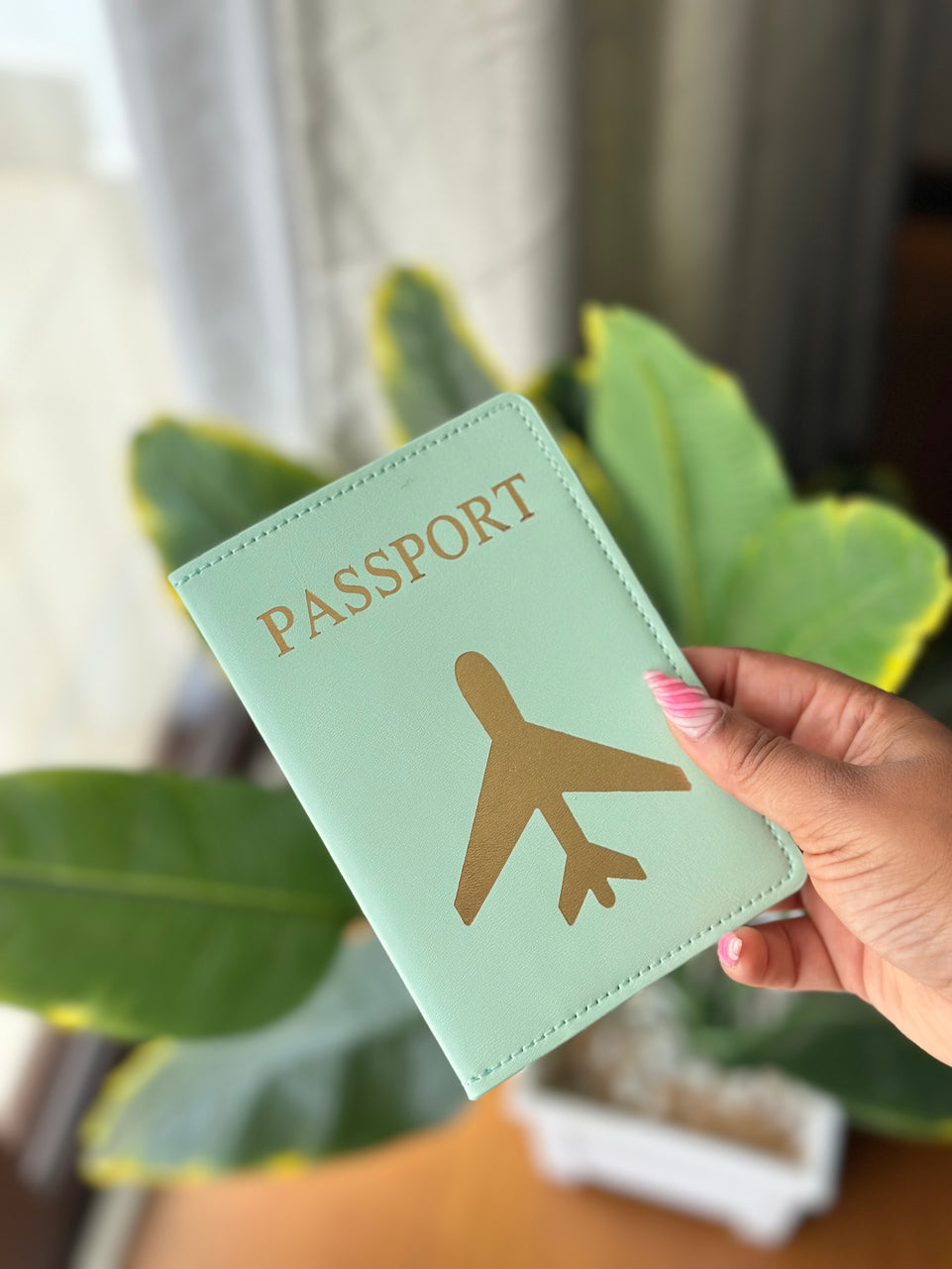 Business Passport Cover - PU Leather Travel Wallet | Bend the Trend