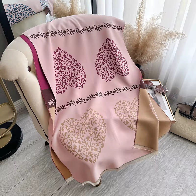 Cashmere Scarf - Luxury Soft Wool - Bend the Trend Poncho,Scarves