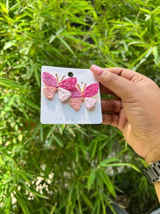 Butterfly Thread Earrings