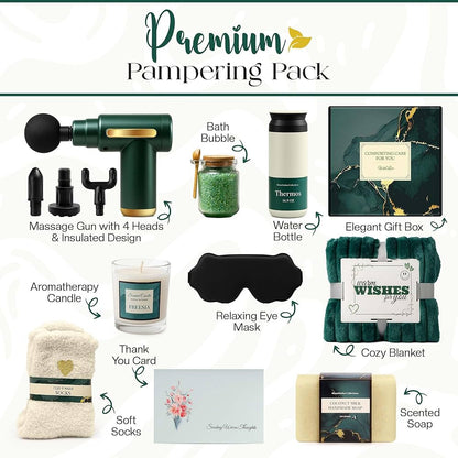 Luxury Wellness & Relaxation Gift Hamper – Premium Self-Care Spa Gift Box Unisex ,Fathers Day,Mothers day ,Birthday ,Anniversary Gift set ,Gift  package