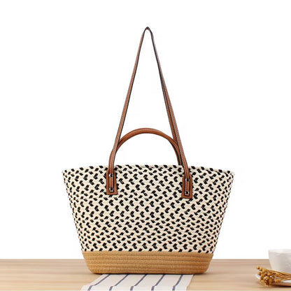 Beach Tote Bag - Hand-Woven Cotton Rope Bag | Bend the Trend