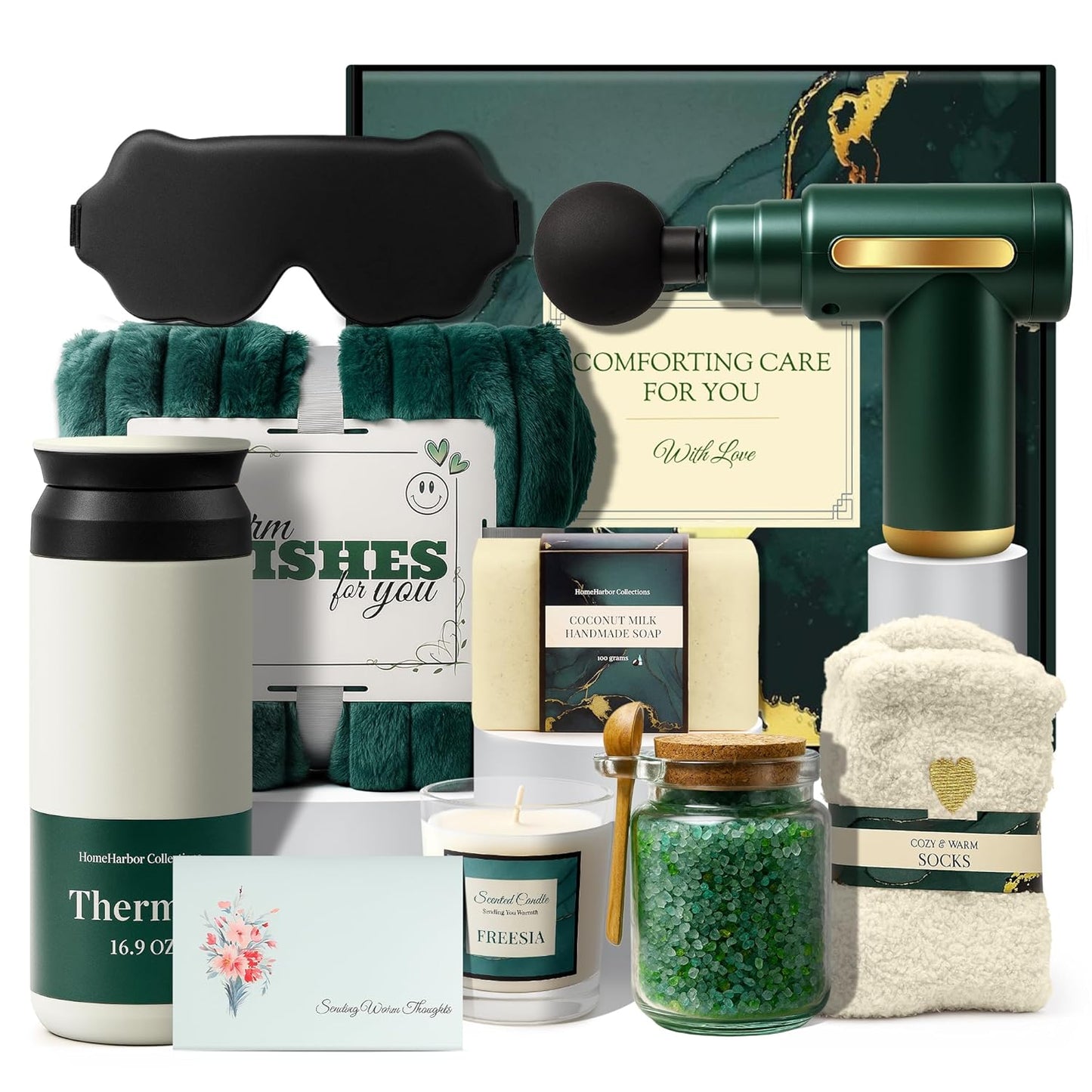 Luxury Wellness & Relaxation Gift Hamper – Premium Self-Care Spa Gift Box Unisex ,Fathers Day,Mothers day ,Birthday ,Anniversary Gift set ,Gift  package