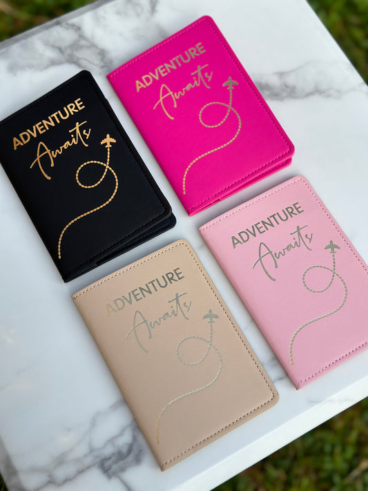 Passport Cover travel Awaits travel accessories