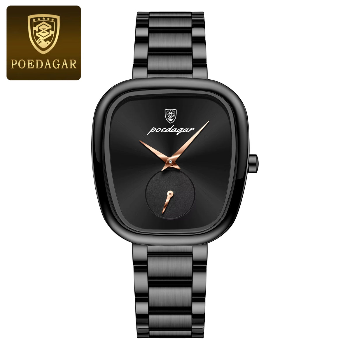 Poedgar  watch, Poedagar Elegant Ladies Watch – Rose Gold, Maroon, Green & Blue | Gift for Her